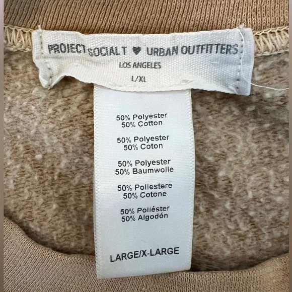 Urban Outfitters | UO Project Social T Warm Happy Thoughts Pullover Sweatshirt - Picture 3 of 3